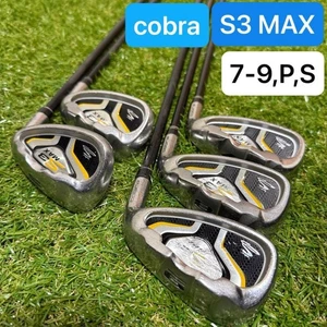 Cobra S3 Max Iron Set 5pcs 7-9, P, S UST Mamiya iHS Flex R - Picture 1 of 10