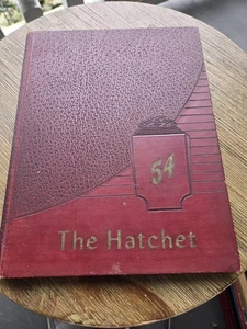 1954 Washington  High School Yearbook Peincess Anne Maryland HATCHET - Picture 1 of 1