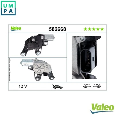 WIPER MOTOR 582668 FOR PORSCHE MCY.NA/MCN.CC 2.0L 4cyl MACANMCT.LA 3.6L 6cyl - Image 1 of 4