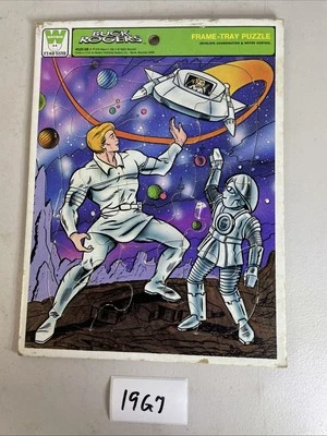 Buck Rogers Whitman 4520-6B Frame Tray Puzzle Sci-fi Space Ship Robot 19G7 - Image 1 of 4