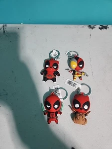 Deadpool 3D Schlüsselanhänger Evilpool Squirrelpool Panda Pool Lichtschwert Marvel - Bild 1 von 1