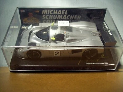 1/43 MINICHAMPS MICHAEL SCHUMACHER Nr 2 MERCEDES-BENZ C291 JAPAN 1991 OMEGA - Image 1 of 4