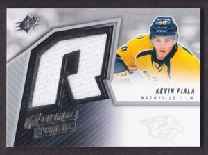 2015-16 SPx Hockey '05-06 Retro Rookie Jersey #SPXR-KF Kevin Fiala