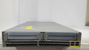 Cisco Nexus N5K-C56128P Switch 2 HE 48 x 10 GB SFP + 4 x 40 GB QSFP+ mit Rack-Kit - Bild 1 von 3