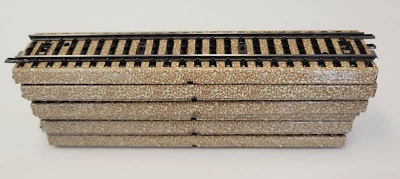 Vintage Marklin HO Straight M-Track Sections 10 x 5106 Ex cond Fast ship from US - Image 1 of 4