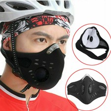 Reusable PM2.5 Anti Smoke Dust Face Mask Air Purifying Activated Carbon Filter*1