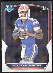 2022 Bowman University Chrome Base #65 Anthony Richardson Florida Gators