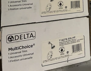 DELTA T14278-SSLHP 14 molduras de ducha, ducha de 2 gpm, acero inoxidable - Imagen 1 de 1