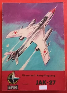 Modellbogen Kranich, Überschall-Kampfflugzeug JAK-27 Yak-27 in 1:50 - Bild 1 von 8