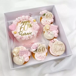 5pcs Halloween Bento Cake Boxes Cookie Boxes Cupcake Gift Box with Clear Lid UK, - Picture 1 of 10