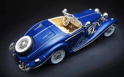 Mercedes Benz Classic Custom Built Metal Model 1 18 Concept 24 Race Car 12 - Image 1 of 4