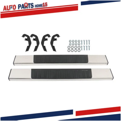 Running Boards For Chevy Silverado/GMC Sierra 2500HD 2020-2022 6" Step Bars Foto 1 de 4