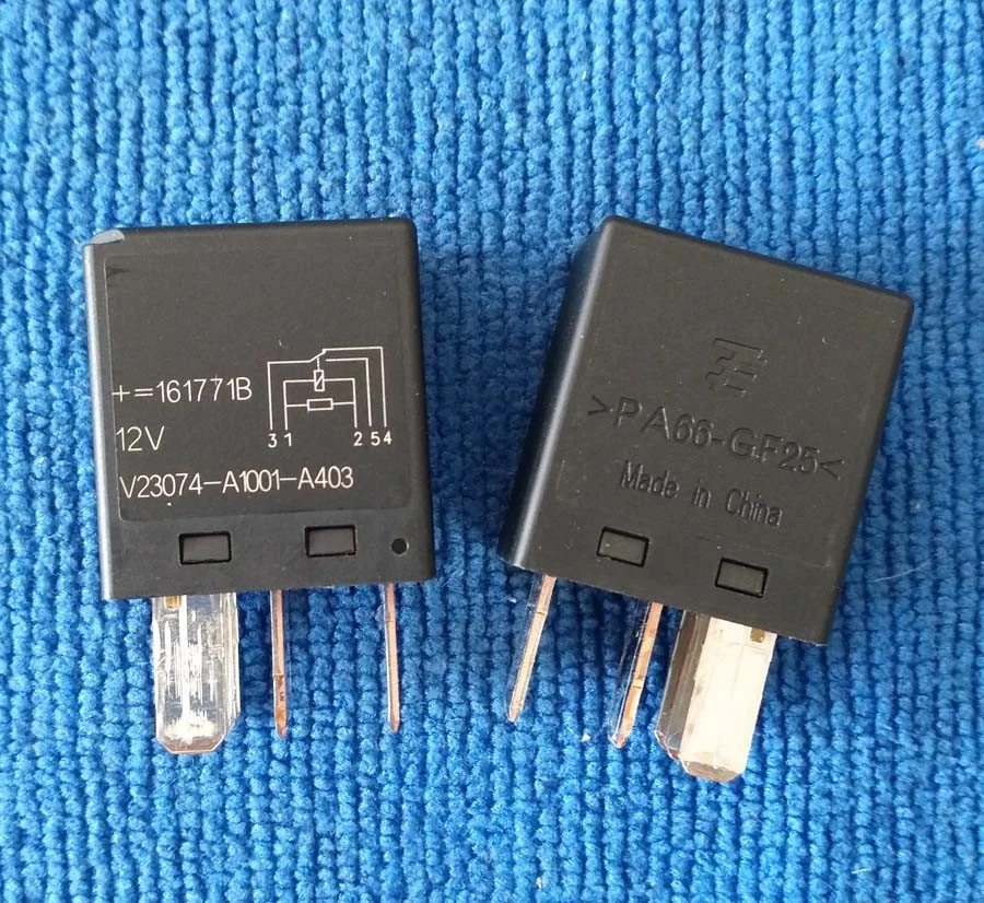 1pcs ORIGINAL Tyco Relay PA66-GF25 12VDC coil SPDT 30/20A V23074-A1001-A403 - Image 1 of 1