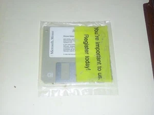 Microsoft Mouse Driver Software 3,5" Diskette, 1993, v 9.0, neu, ungeöffnet - Bild 1 von 2