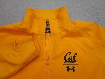 Chaqueta California Golden Bears para mujer mediana amarilla cremallera sudadera abrigo deportivo Foto 1 de 4