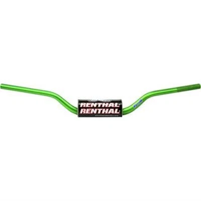 Manillar Renthal Fatbar 28 mm sin refuerzo verde para Aprilia Mana 850 2007-2016 Foto 1 de 4