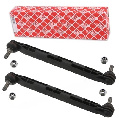 FEBI BILSTEIN 2x FEBI KOPPELSTANGE VORNE für OPEL ASTRA J + ZAFIRA C TOURER + INSIGNIA A STABI