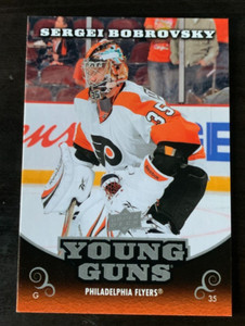 2010-11 UPPER DECK SERGEI BOBROVSKY YOUNG GUNS JUMBO OVERSIZED ROOKIE PANTHERS