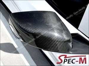 Tapas de espejo de fibra de carbono CF de repuesto C8 CORVETTE 100 % fibra de carbono prensada en caliente - Imagen 1 de 3