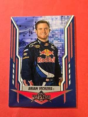 2008 Press Pass Stealth #34 Brian Vickers, cd1 - Image 1 of 3