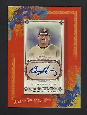 2010 TOPPS A & G RELIC BRIAN DUENSING AUTO #AGA-BD MINNESOTA TWINS - Image 1 of 2