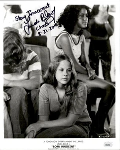 Linda Blair Signed & Inscribed Born Innocent 8x10 Photo #1 JSA COA - Picture 1 of 1