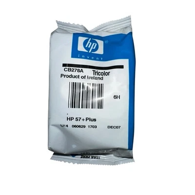 Genuine HP 57 + Plus C6657A Tri-Color Ink Cartridge No Box - Image 1 of 2