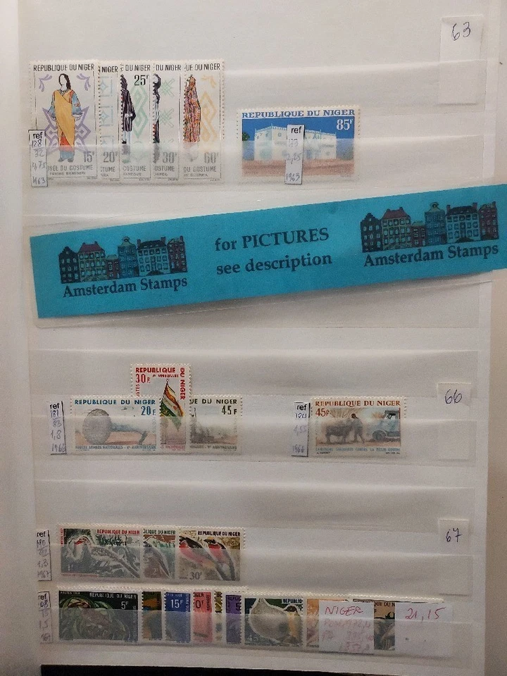 Níger + Malí Francia en estado bastante bueno colección MNH en libro incl buenos TEMAS + ¡TOP GATO ALTO! Foto 1 de 1