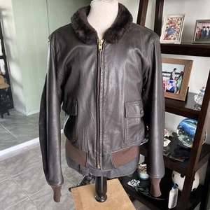 G-1 Excelled DSCP Leather Flight Jacket USMC Marines USN 50 2XL Authentic โ
๐บ๐ธ - Picture 1 of 19