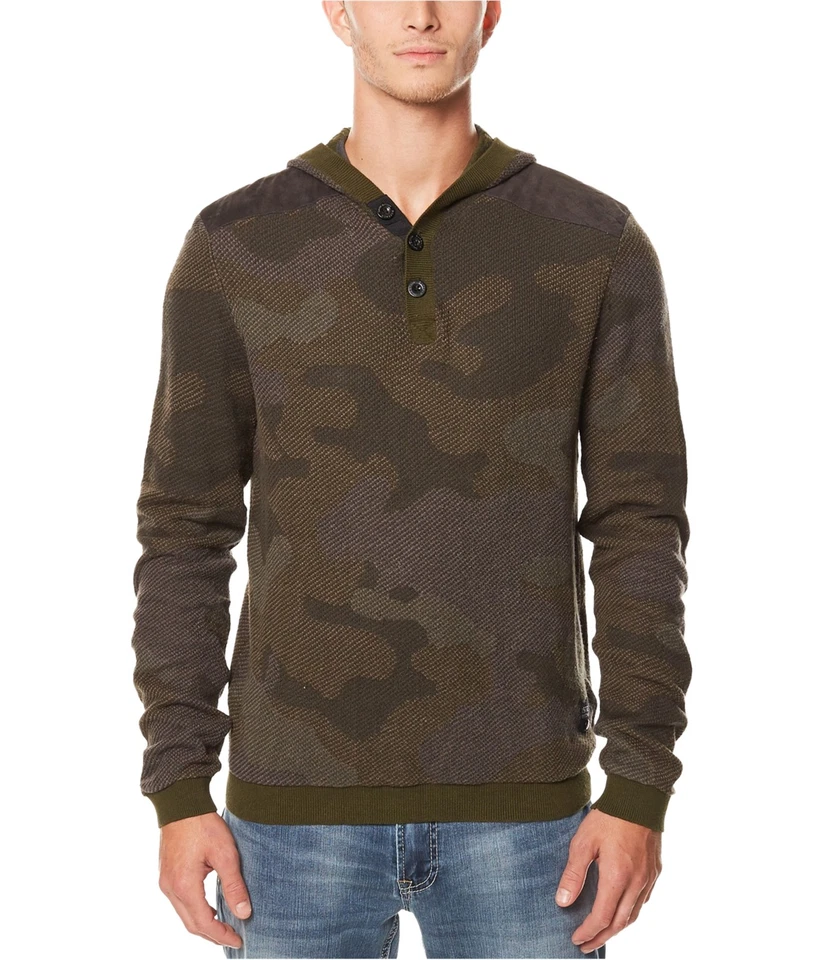Sudadera con capucha camuflada Buffalo David Bitton para hombre Foto 1 de 1