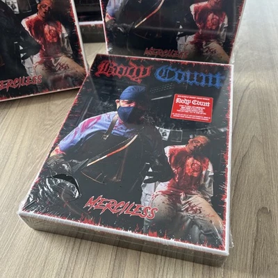 Body Count : Merciless CD Deluxe Box Set Limited Edition inc Bandana & Sweatband Foto 1 de 3