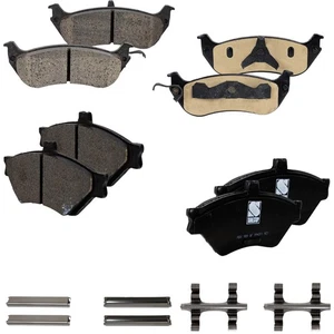 Brake Pad Set For 1996-1997 Lincoln Town Car Front and Rear - Picture 1 of 9