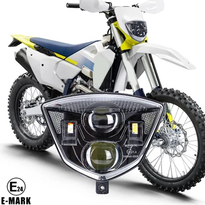 Светодиодная фара для велосипеда Husqvarna FE 350 Specs FE 501 Specs TE 125 FE 250 Dirt - Изображение 1 из 4