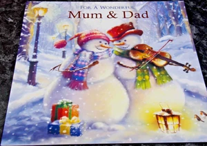 Wonderful Mum and Dad Christmas Card. (MD2) - Picture 1 of 3