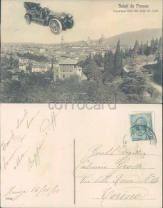 FIRENZE CITTA'-AUTOMOBILE SALUTI-D9-141 - Picture 1 of 1