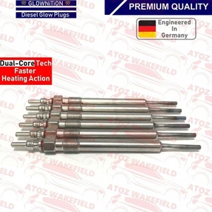 JUEGO DE BUJÍAS INCANDESCENTES PARA CALENTADOR DIÉSEL PARA VW TOUAREG 3.0 V6 TDI BRILLO x6 - Imagen 1 de 2