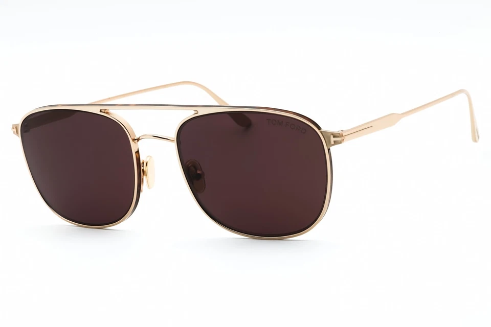 Tom Ford Sunglasses Ft0827 Jake 28e Brown Gold Man Tf827 56 Mm