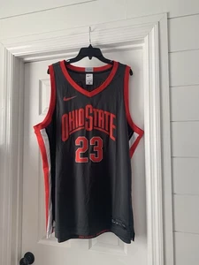 Nike Elite Limited Dri Fit Mens Basketball Jersey Ohio State LeBron James XXL 23 - Picture 1 of 7