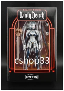 Figura de acción Lady Death: Legacy Premium 1/12 réplicas ejecutivas sueltas coleccionista - Imagen 1 de 6