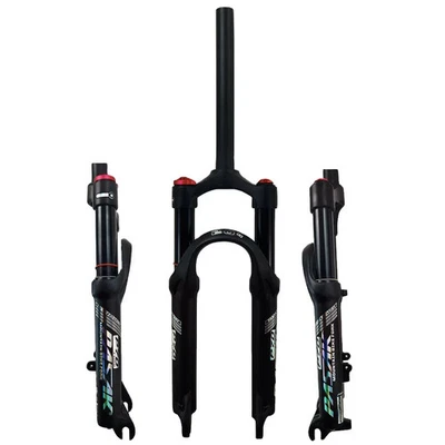 20-24 Inch Mountain Bicycle Font Fork 100MM Suspension Shock Air Fork  - Image 1 of 4