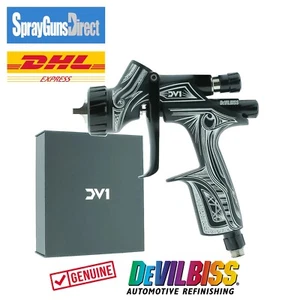 Pistola pulverizadora no digital DeVilbiss DV1 Basecoat Durbz Kustoms edición limitada - Imagen 1 de 2
