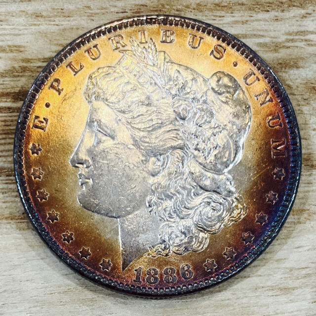 银色1886 年摩根美元硬币(1878-1921) | eBay