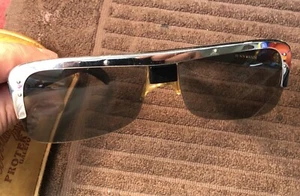 Cool-Ray Polaroid 400 Black Watch SILVER Frame Gray BEATLES HAMBURG Sunglasses - Picture 1 of 14