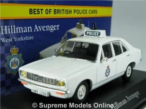 HILLMAN AVENGER CAR MODEL W YORKSHIRE POLICE 1:43 SIZE CORGI VANGUARDS ATLAS T3Z - Picture 1 of 4