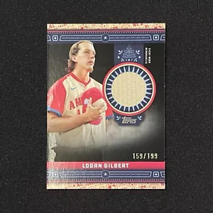 2024 Topps Update Logan Gilbert All Star Stitches Jersey Relic Black #ASRLG /199 - Picture 1 of 2