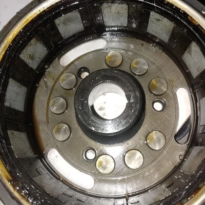 1982 Yamaha XT550J  rotor  flywheel - Image 1 of 2