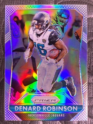2015 Panini Prizm Football Silver #178 Denard Robinson Jacksonville Jaguars NFL - Image 1 of 2