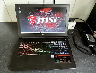 MSI Leopard Pro i5 GTX 1060 16GB RAM 256GB SSD 1TB VR READY Gaming Laptop - Image 1 of 4