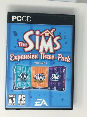 Sims Expansion Three-Pack: Volume 1 (PC, 2005) Unleashed Superstar House Party - Image 1 of 4