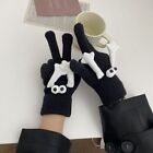 Fluffy Holding Hands Gloves Warm Winter Plush Gloves  Couples